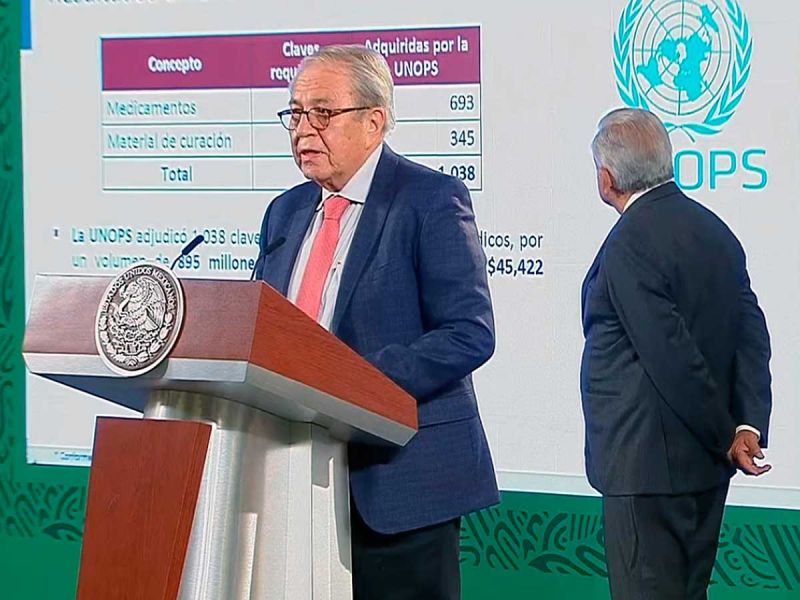 ¡México ya tiene abasto de medicamentos!: López Obrador