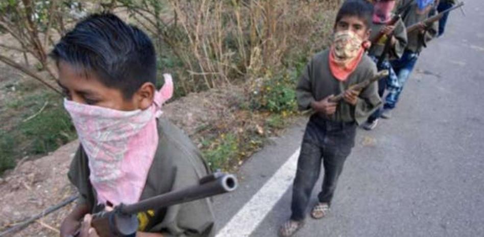 ONG alerta sobre más de 30 mil niños mexicanos reclutados por el narcotráfico