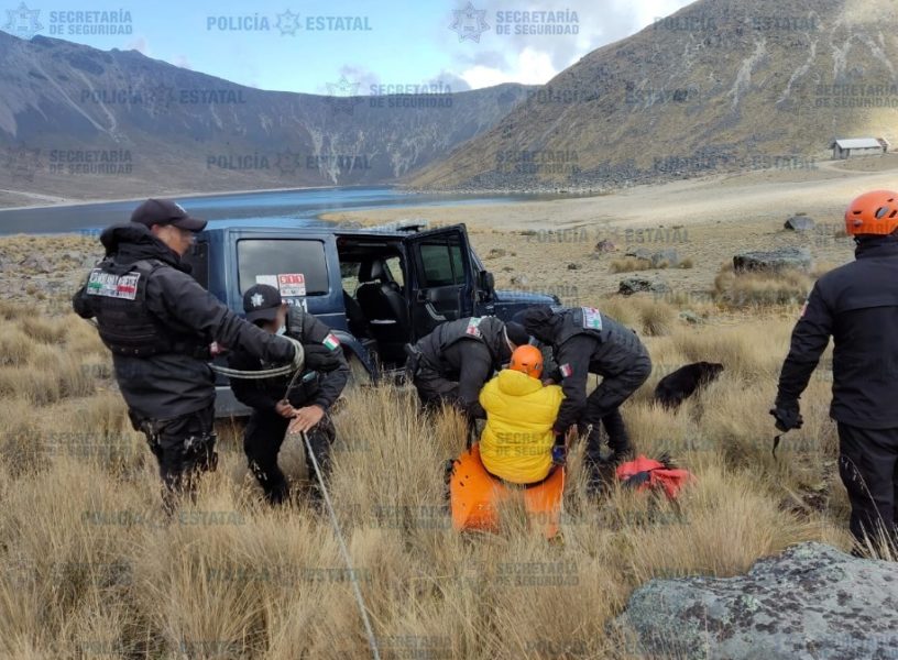 Autoridades auxiliaron a tres personas en reservas naturales del Estado de México
