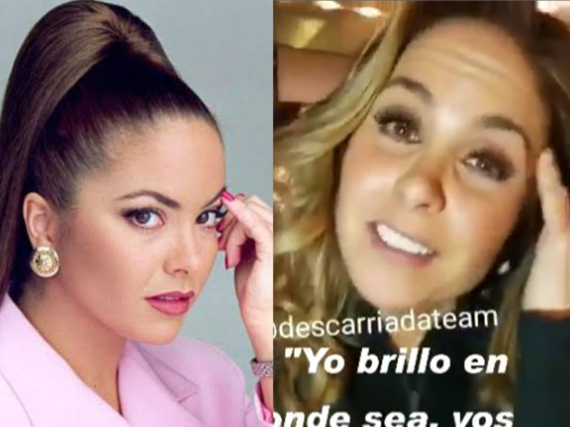 Lucero revive a su personaje de ‘María Paula’, de Lazos de Amor; ‘yo brillo donde sea’