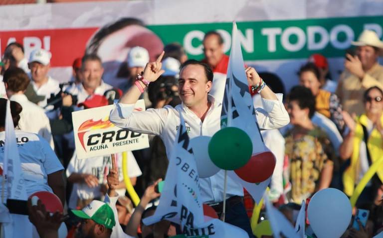 Manolo Jiménez Salinas concluye exitosamente su campaña en Piedras Negras
