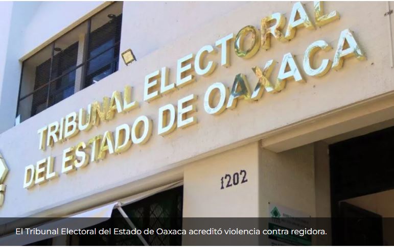 Sancionado por violencia política de género, alcalde de Quierí, Oaxaca