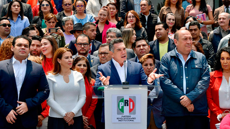 Surge nueva corriente opositora del PRI, acusan que la dirigencia de Alito Moreno está cerrada al diálogo