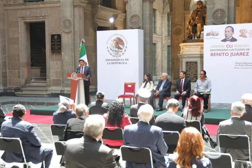 Benito Juárez es el espíritu de la Primavera Oaxaqueña: Salomón Jara
