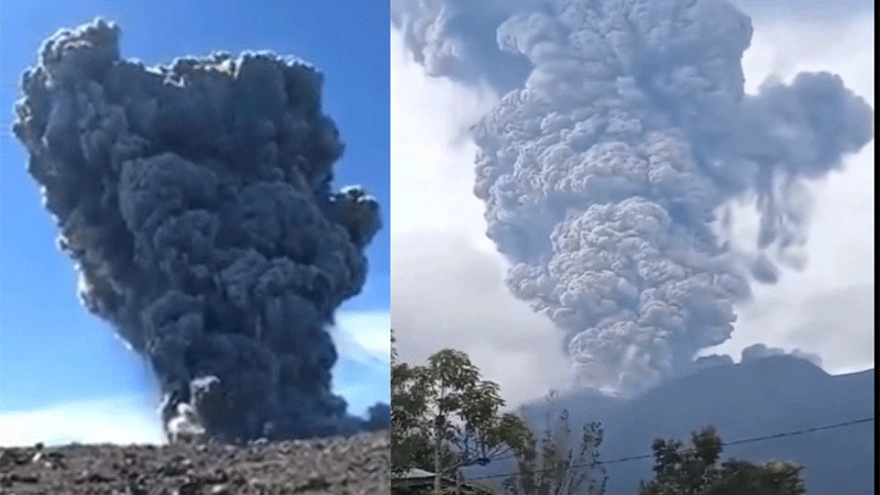 Encuentran los cuerpos sin vida de al menos 11 senderistas tras erupción de volcán en Indonesia